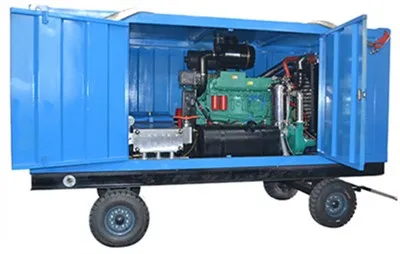 Sanoat quvurlarini yuqori bosimli tozalash mashinasi