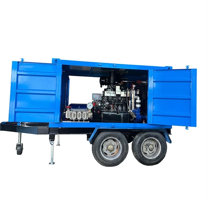 10000psi sanoat trubkasini tozalash gidro portlash mashinasi