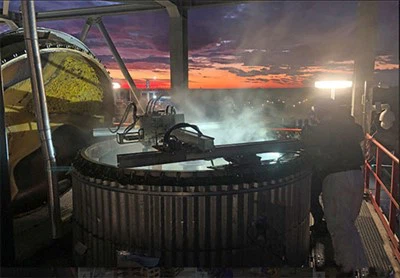 Avtomatik kondensatorni gidrotozalash tizimi